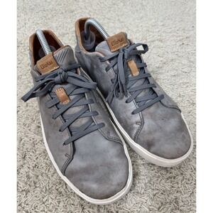 Olukai Men's Lae'ahi Lī 'Ili Lace Up Waterproof Leather Sneakers Tennis Shoes 9